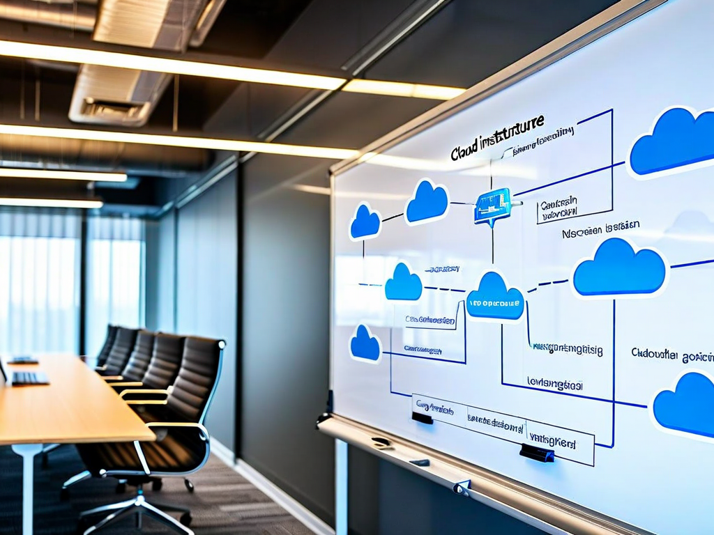 Matilda Migration team at work on cloud infrastructure design